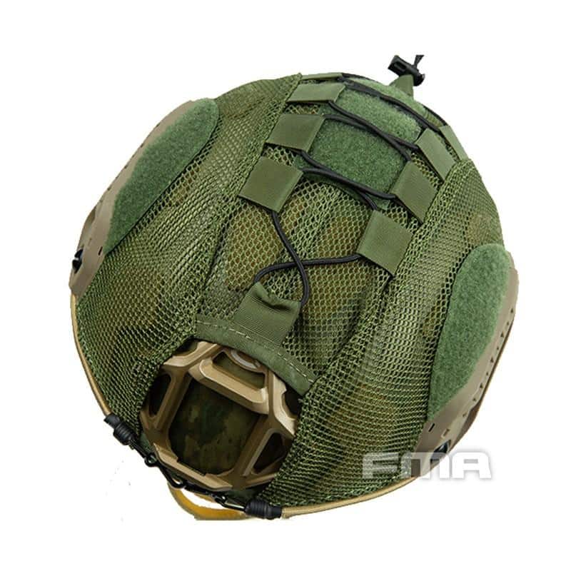 FMA Mesh Helmet Cover for Maritime High Cut - OD Green - Large