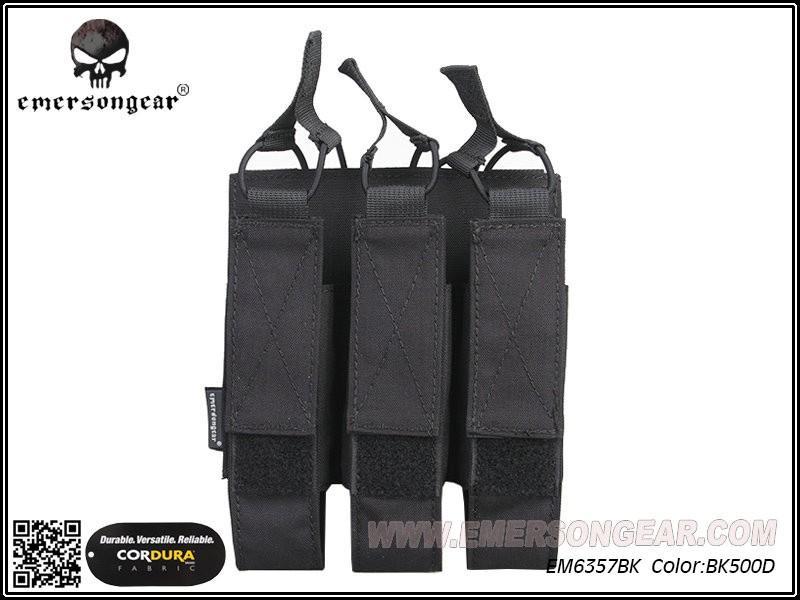 Emerson Gear Triple MP7 mag pouch - Black