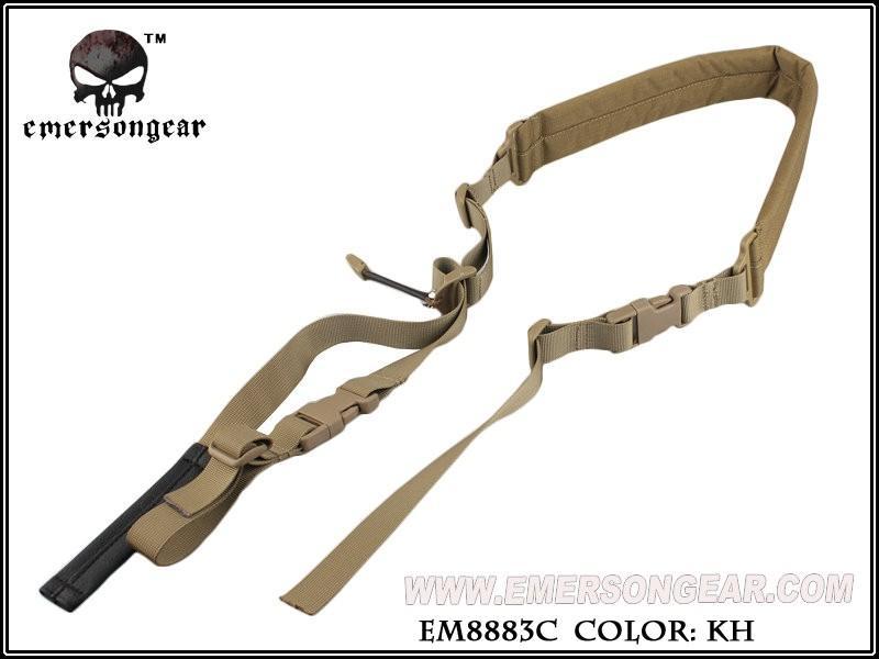 Emerson Gear Quick Adjust  Padded 2 point sling - Khaki