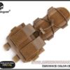 Emersongear MK2 BatteryCase mohawk for Helmet Coyote