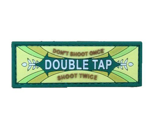 TPB Double tap chewing gum logo morale patch (Green)