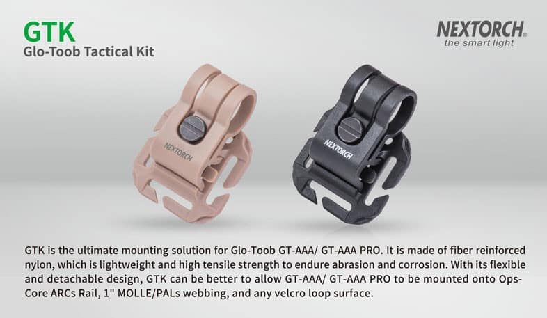 Nextorch GTK Glo-Toob Tactical Kit - Tan