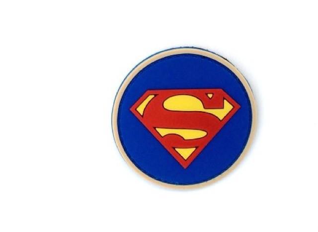 TPB Superman logo round morale patch