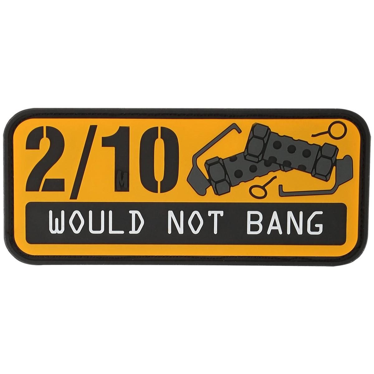 2/10 Would not bang PVC patch
