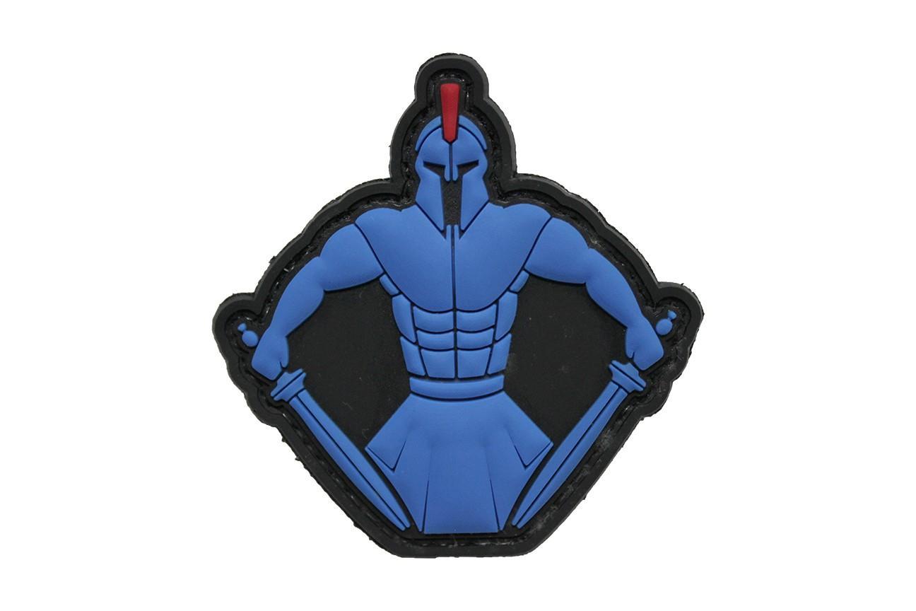 TPB Spartan Warrior Molon Labe (Blue) Morale Patch