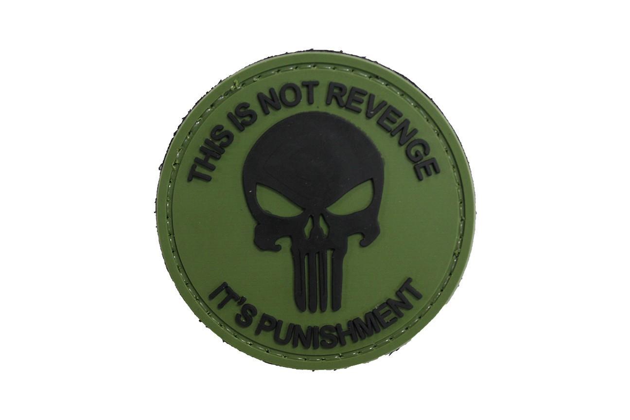 This Is Not Revenge It's Punishment (Green) Morale Patch