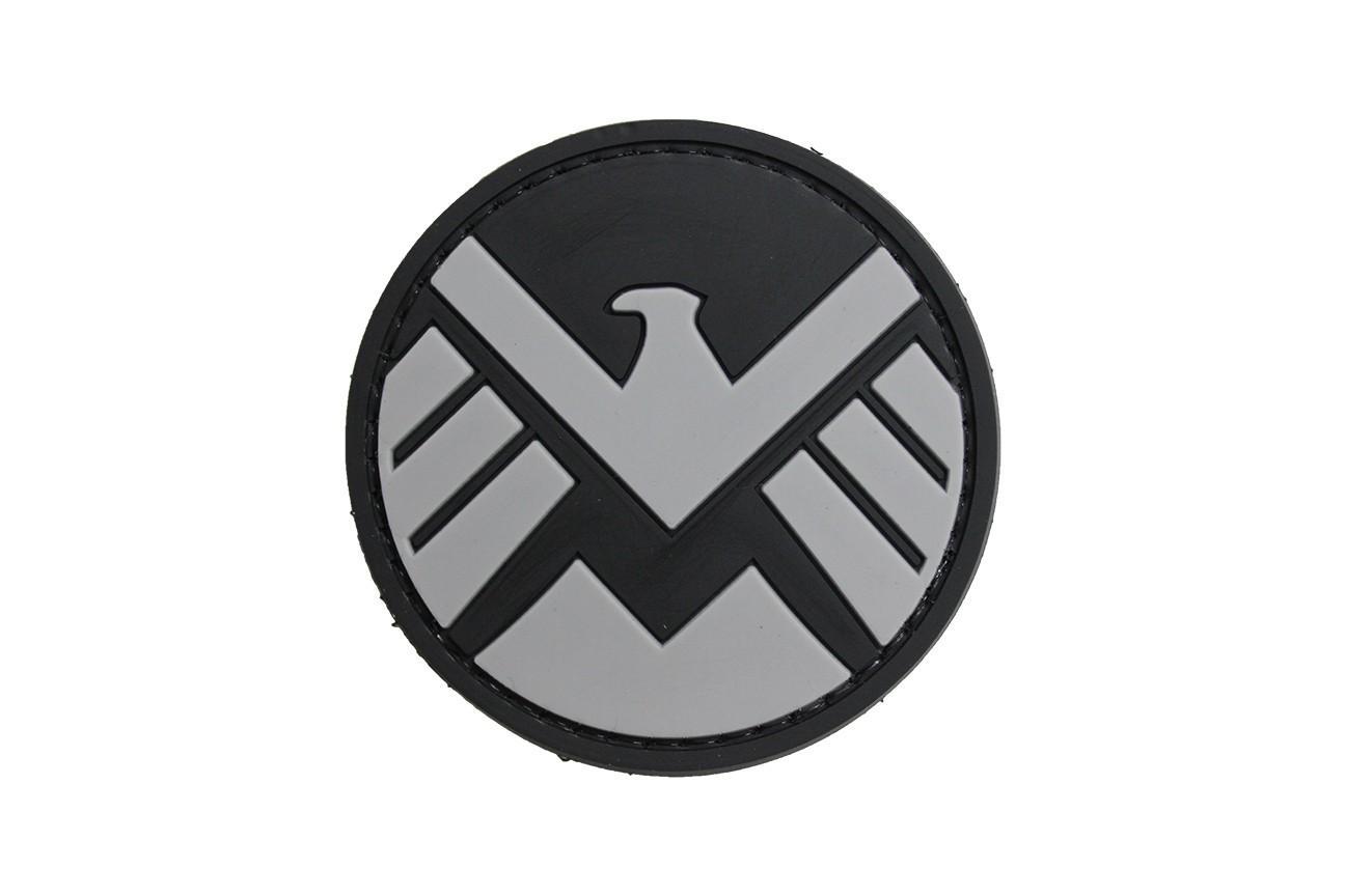 Marvel Shield (Black) Morale patch