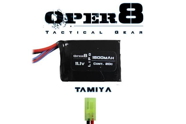Oper8 11.1V Lipo block 1500MAH  battery - Tamiya