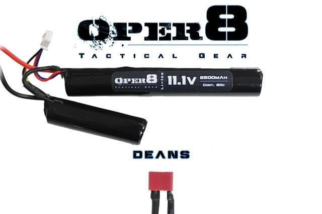 Oper8 11.1v LI-Ion 2500MAH Nunchuck battery - Deans