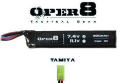 Oper8 7.4V 900MAH Mini Lipo - Tamiya