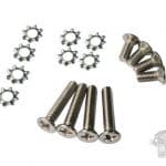 ZCI STAINLESS AEG V2 GEARBOX SCREW SET