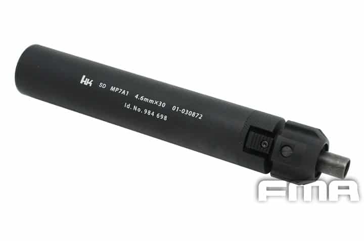 FMA MP7A1 silencer w/ steel flash hider
