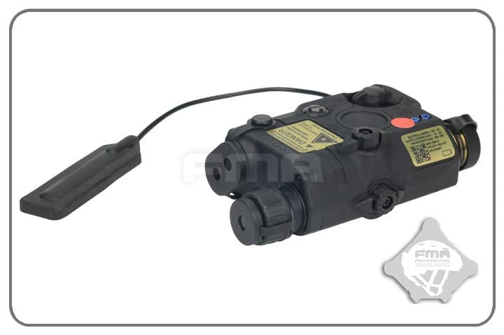 FMA PEQ LA5 - LED White Light and Red Laser with IR - Black