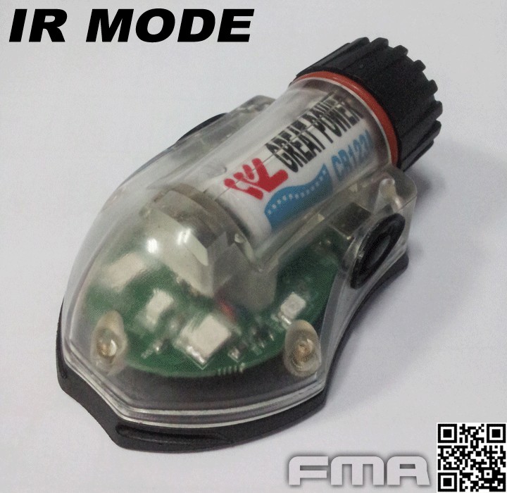 FMA Manta Strobe - IR & Green (Type 2) - Black