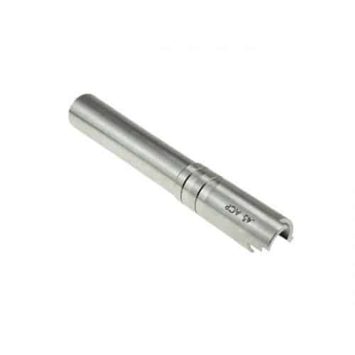 Cow Cow OB1 5.1 SS Threaded Outer Barrel (.45 marking) - Silver
