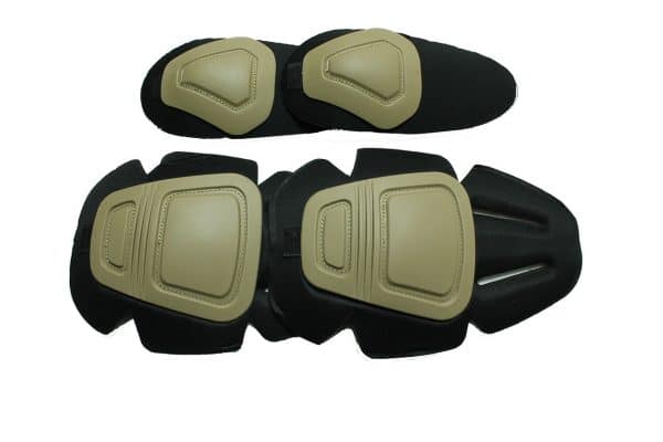 Oper8 Tactical Frog Knee and Elbow pads - Tan