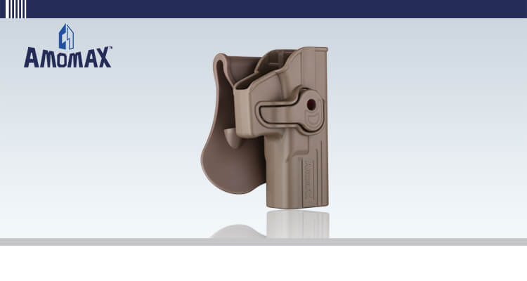 Amomax Plastic Glock Holster - FDE