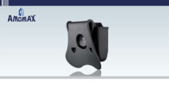 Amomax Double G17 magazine pouch - Black