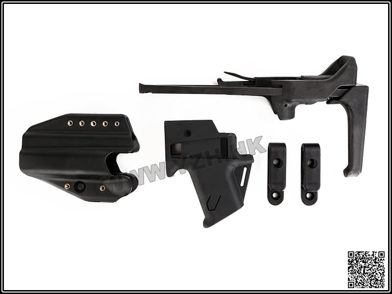 Emerson FLX FB17 Stock and Holster Set - Black