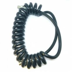 High-Pressure Coiled HPA Hose – 2× External 1/8 NPT Thread Fittings