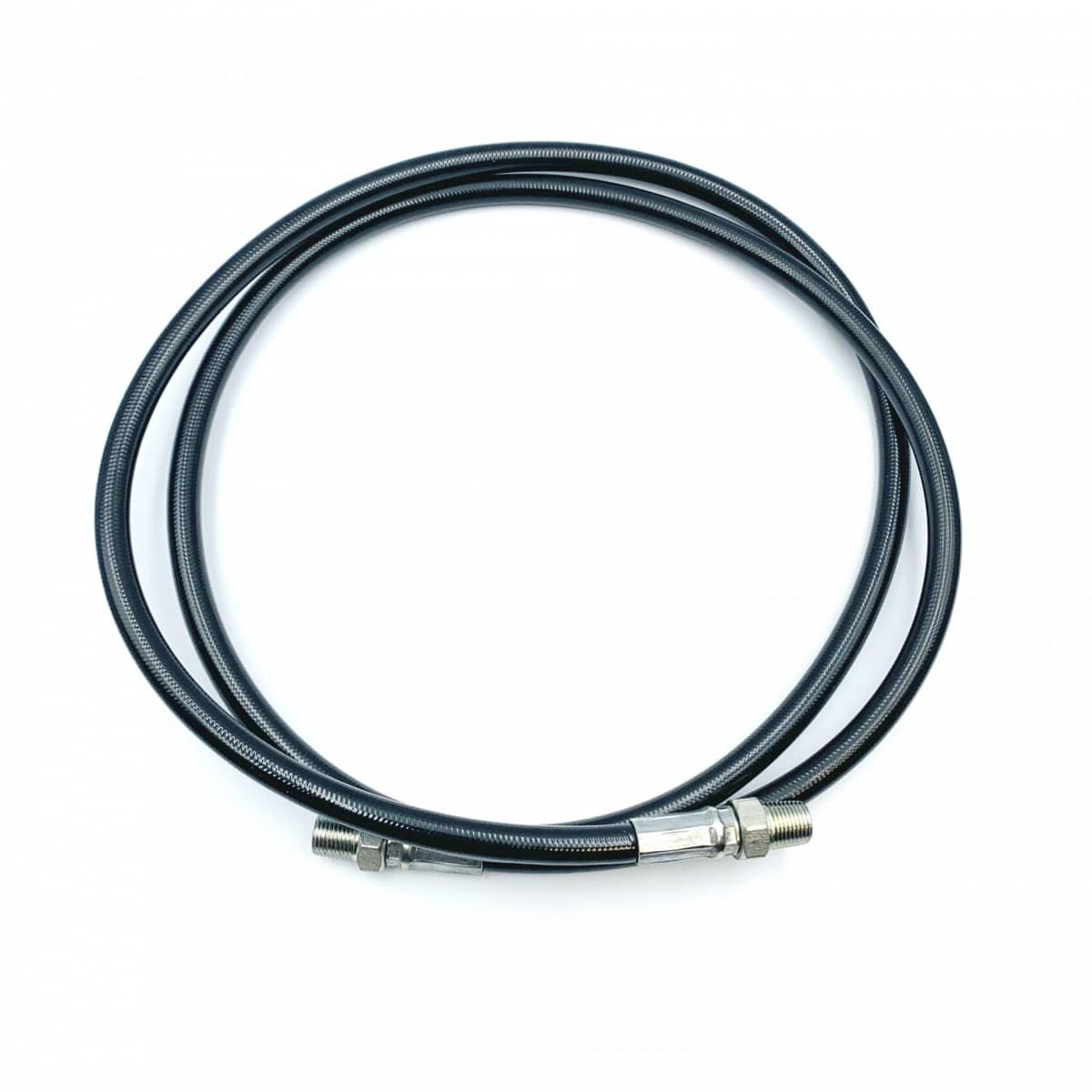 High pressure HPA hose - straight 130cm (outer 1/8 NPT)