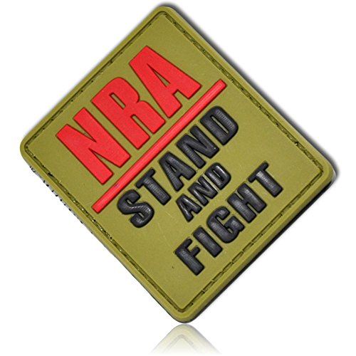 NRA Stand and Fight Patch - Tan