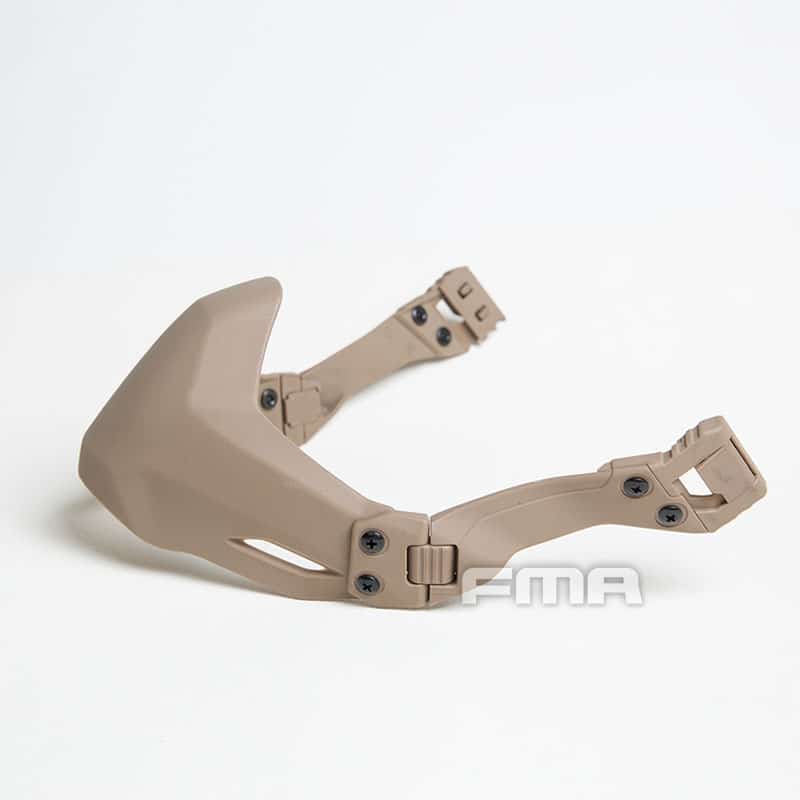 FMA 'Jaw Bone' Folding Helmet Mask - DE - Standard Type