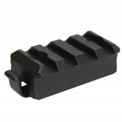 FMA 4 Slot Helmet Rail Section (Pair) - Black