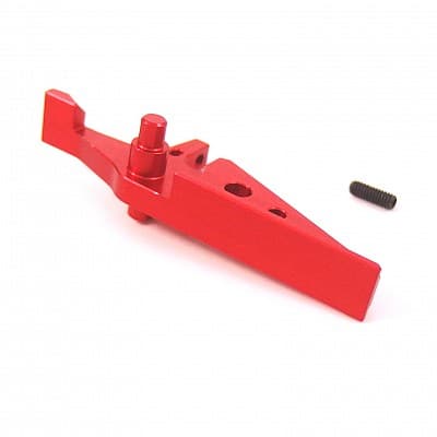 Jefftron Flat CNC trigger for M4 / M16 Red