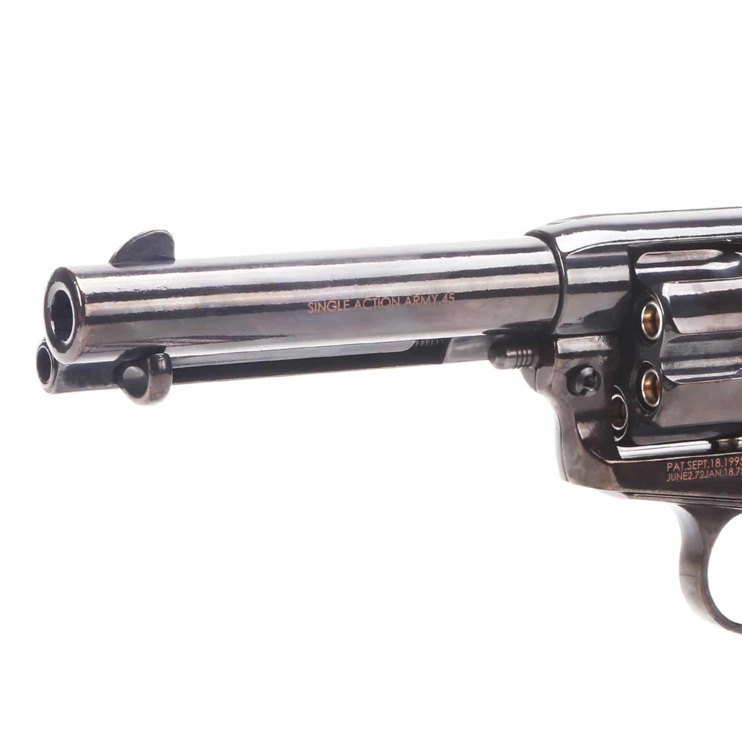 King Arms SAA .45 Peacemaker Revolver S - Electroplating Black