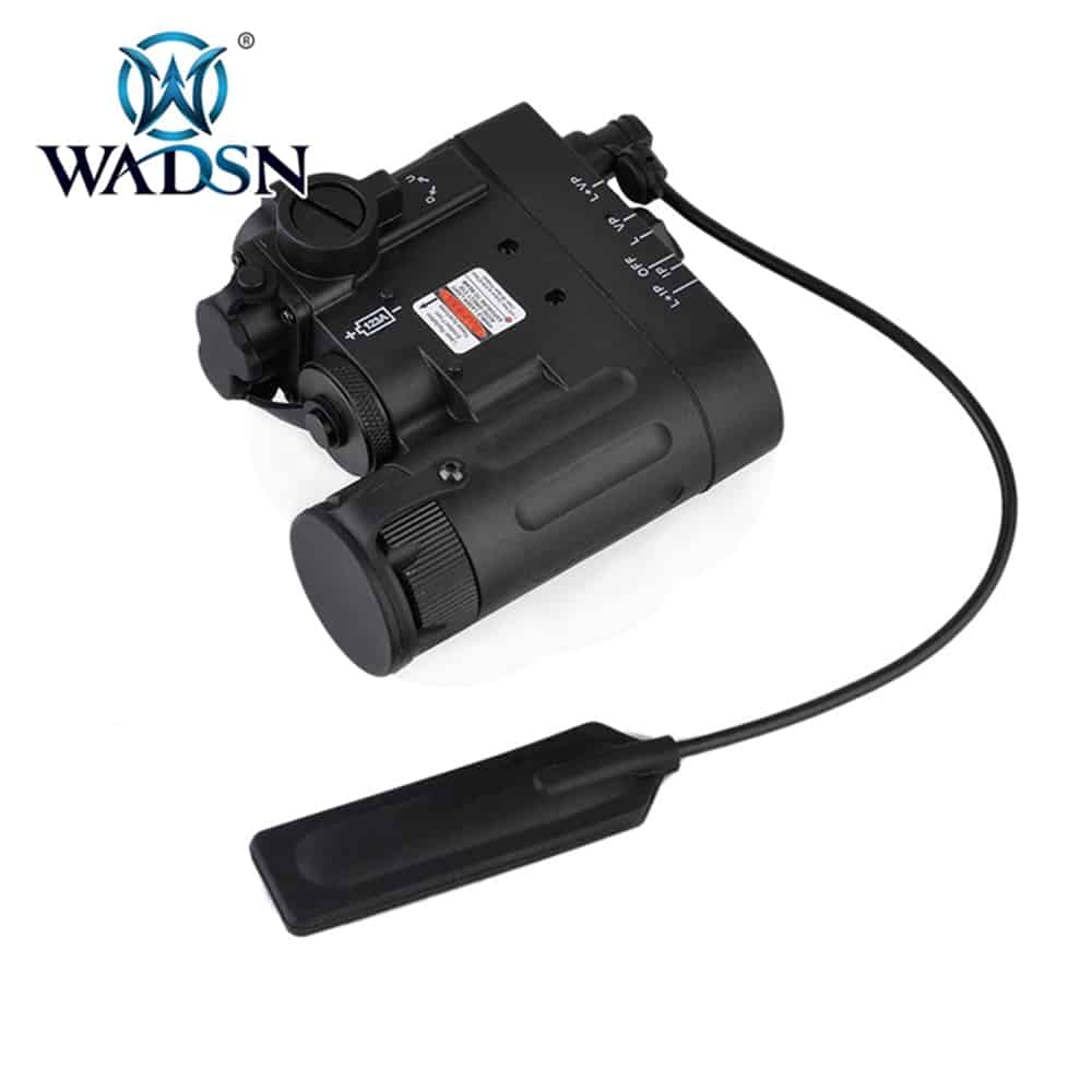 Wadsn DBAL-D2 Flashlight and Red / Green Laser - Black