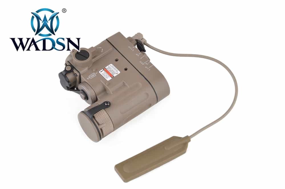 Wadsn DBAL-D2 Flashlight and Red / Green Laser - Dark Earth