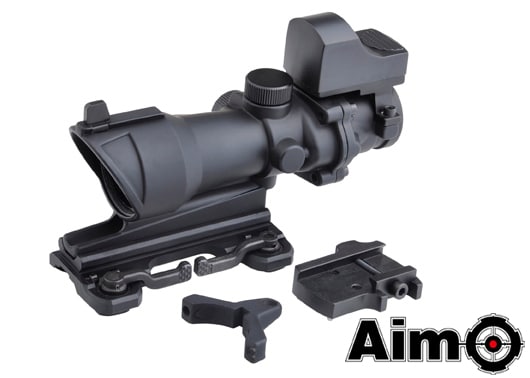 Aim-O ACOG Style  4×32 Scope With DR Sight and  QD Mount