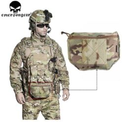 Emerson Gear Plate carrier front drop pouch - Black