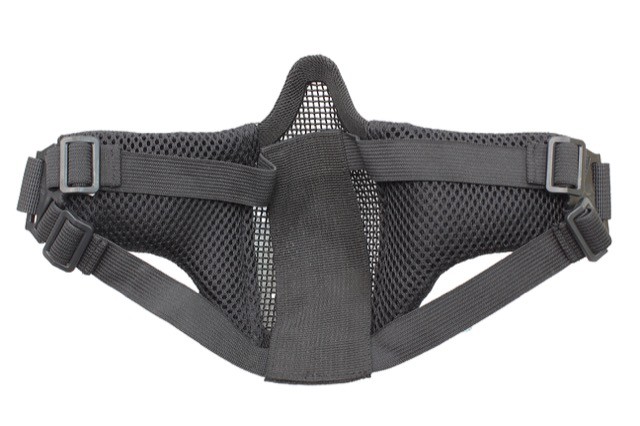 Oper8 Twin strap slimline mesh mask (Black) PI
