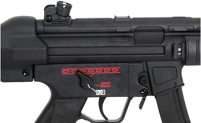 Jing Gong MP5-ris with Solid Stock and RIS