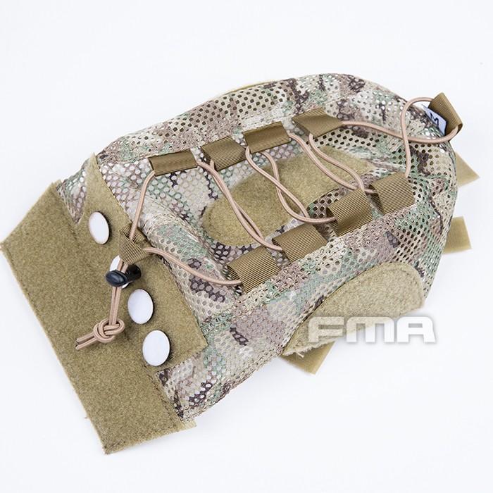 FMA Mesh Helmet Cover for Maritime High Cut - Multicam - Large/Extra Large