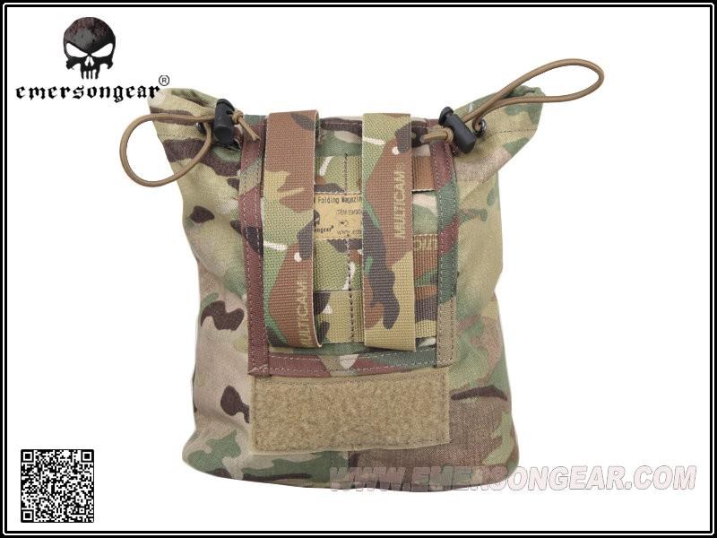 Emerson Gear Folding Dump pouch - Multicam by Emerson Gear at Airsoft ...