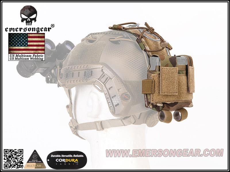 Emersongear MK2 BatteryCase mohawk for Helmet Coyote