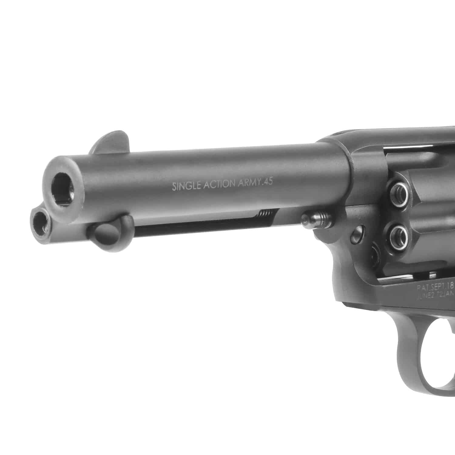 King Arms SAA .45 Peacemaker Revolver S - Dull Black