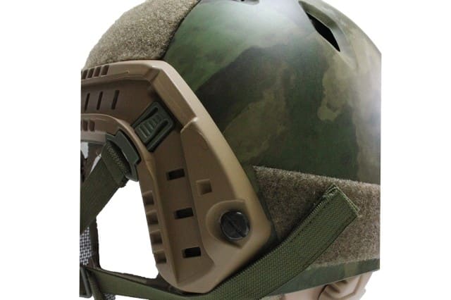 Oper8 Mesh Mask for fast helmet - OD Green