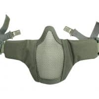 Oper8 Fast helmet slimline mesh mask (Grey)