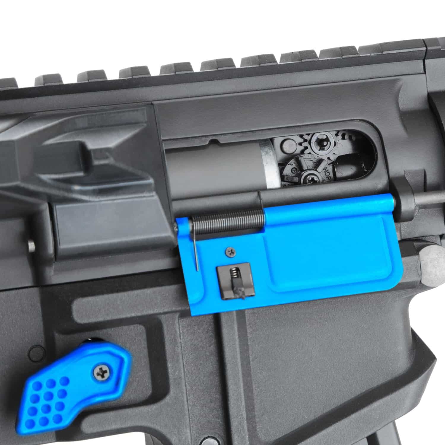 King Arms PDW 9mm SBR SD - Black & Blue