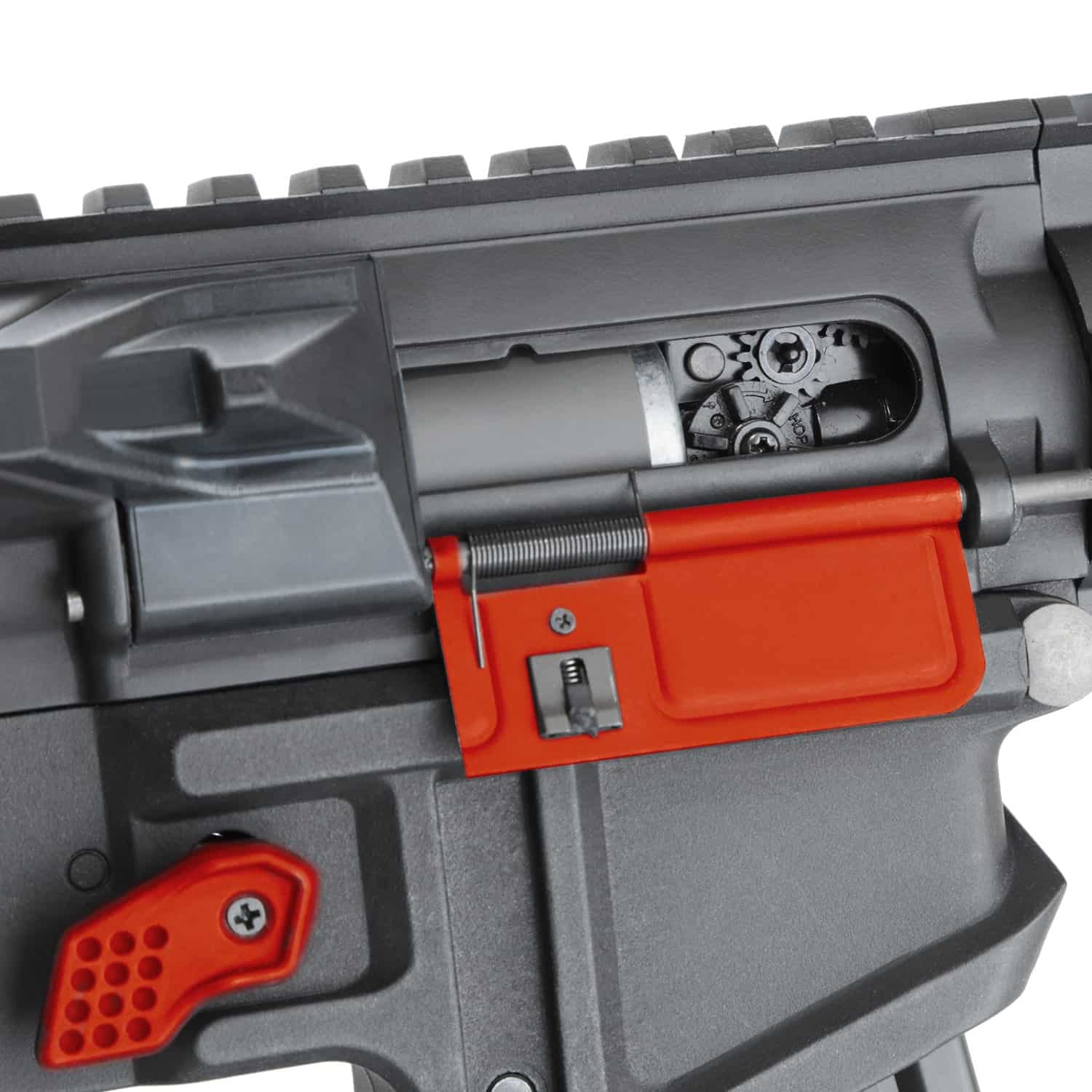 King Arms PDW 9mm SBR SD - Black & Red