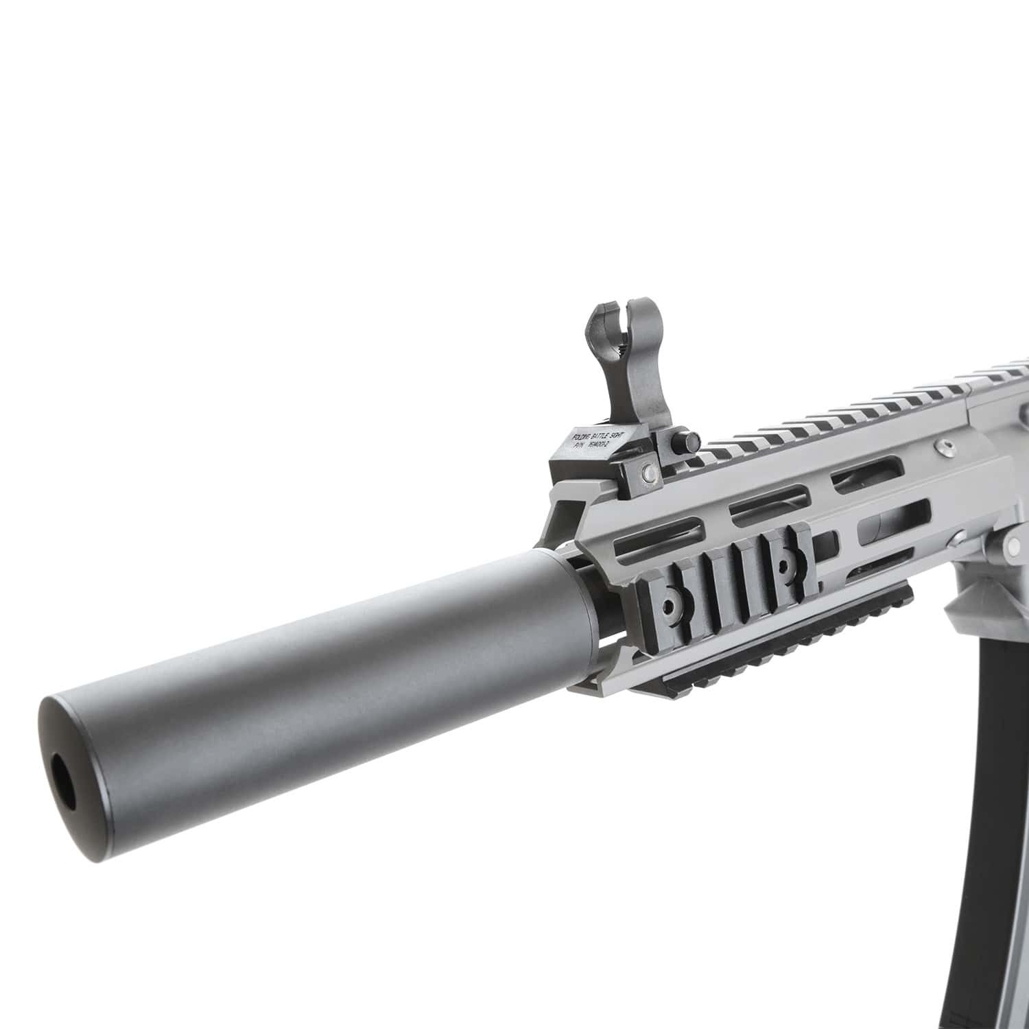 King Arms PDW 9mm SBR SD - Gun Metal Grey