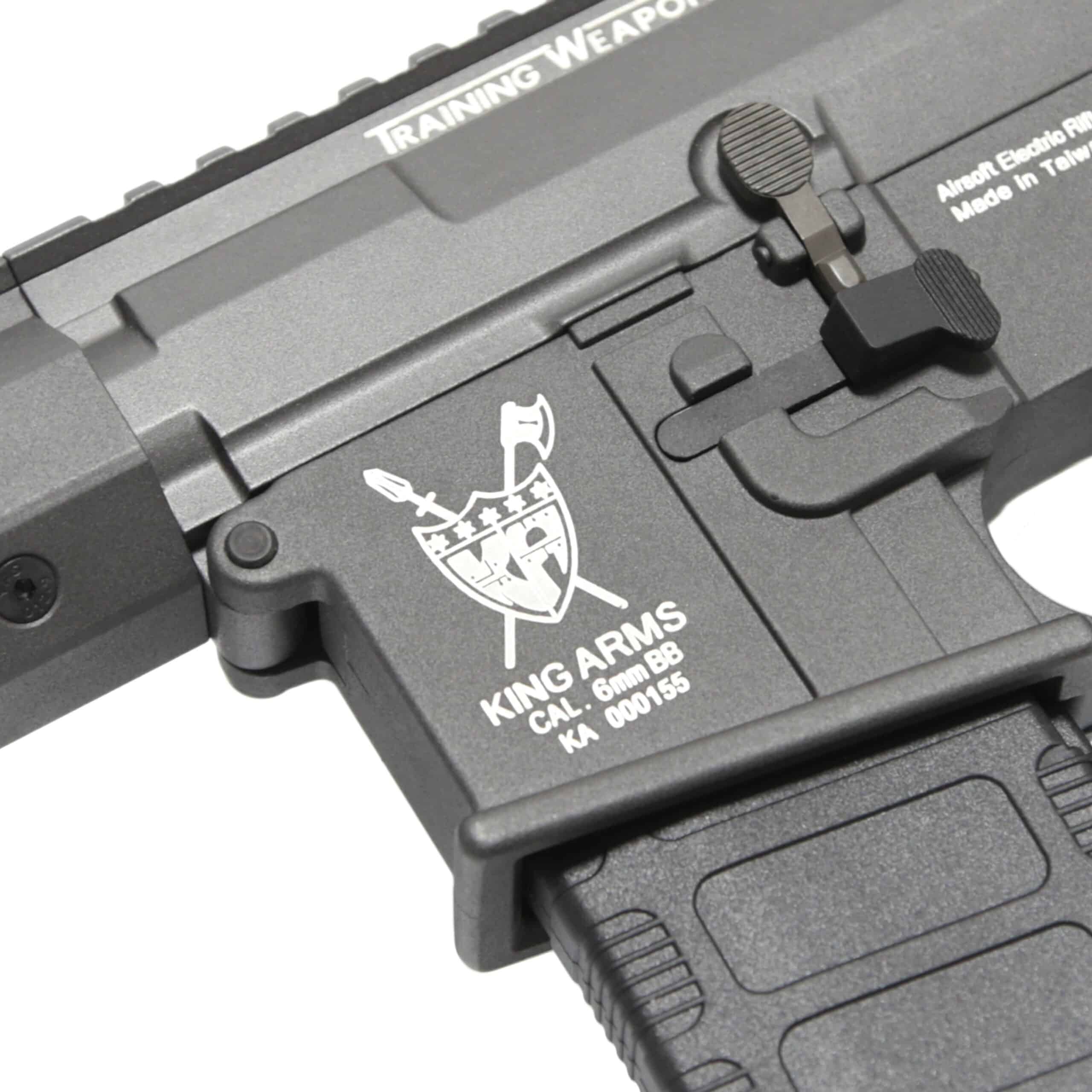 King Arms M4 TWS KeyMod CQB Elite - Grey