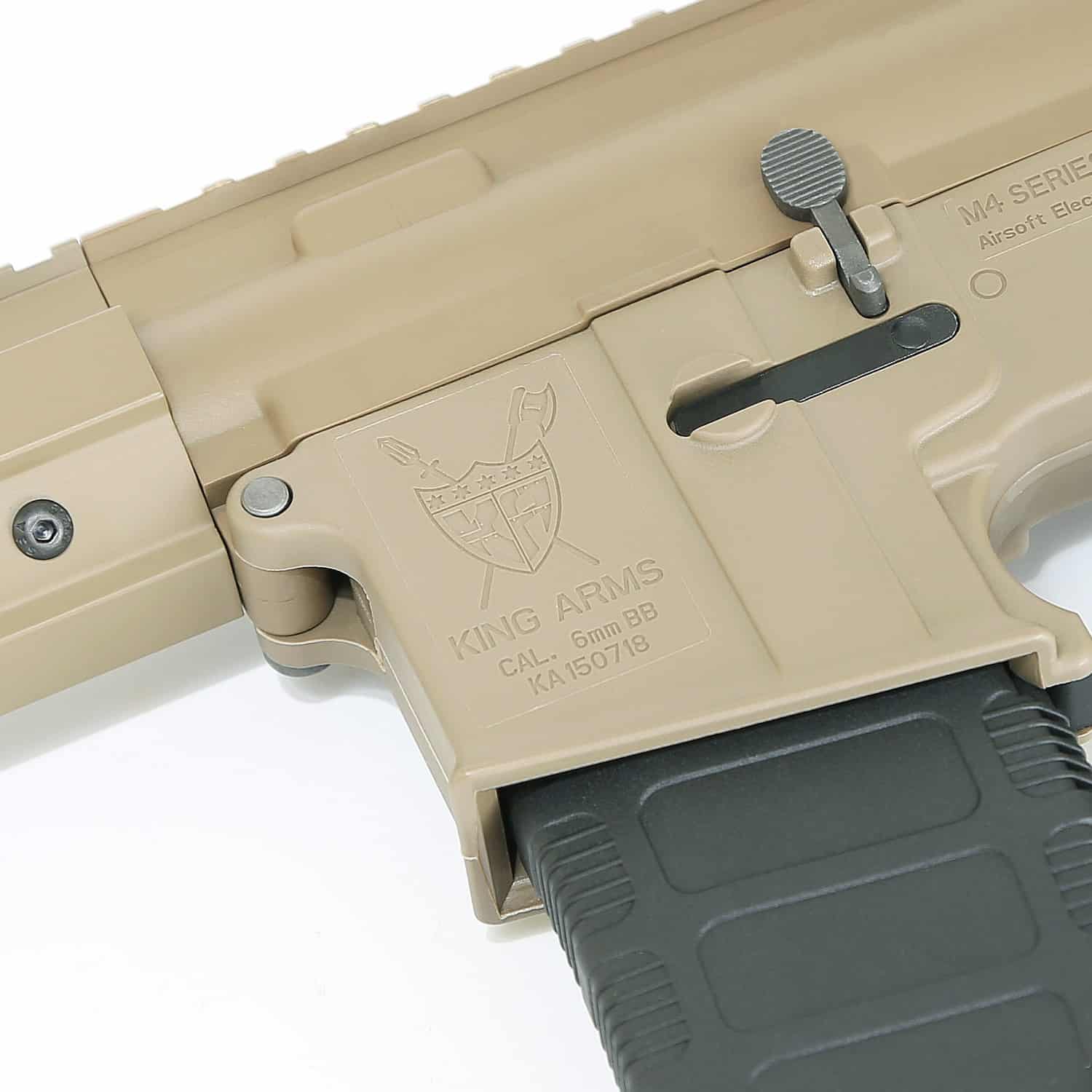 King Arms M4 TWS M-LOK Carbine Ultra Grade II - Dark Earth