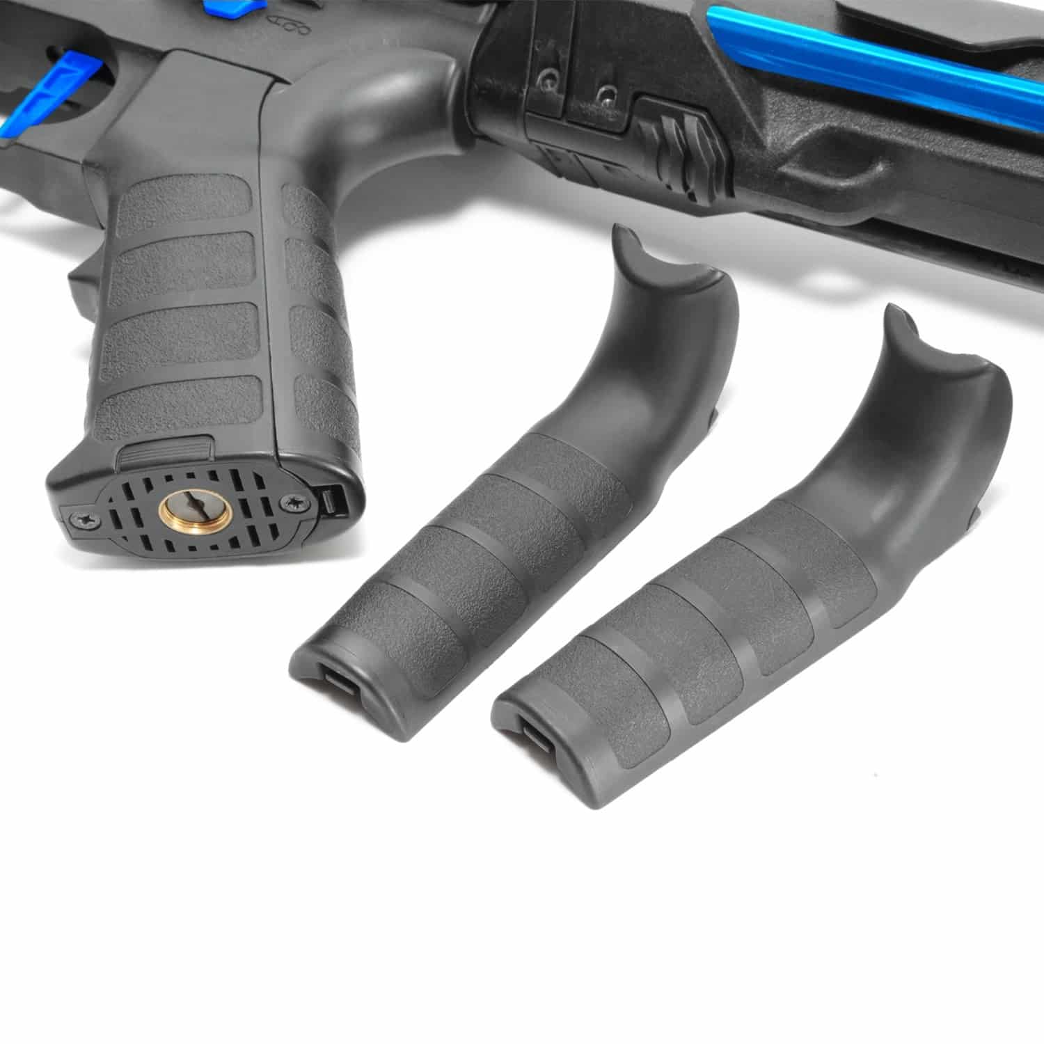 King Arms PDW 9mm SBR Long - Black & Blue
