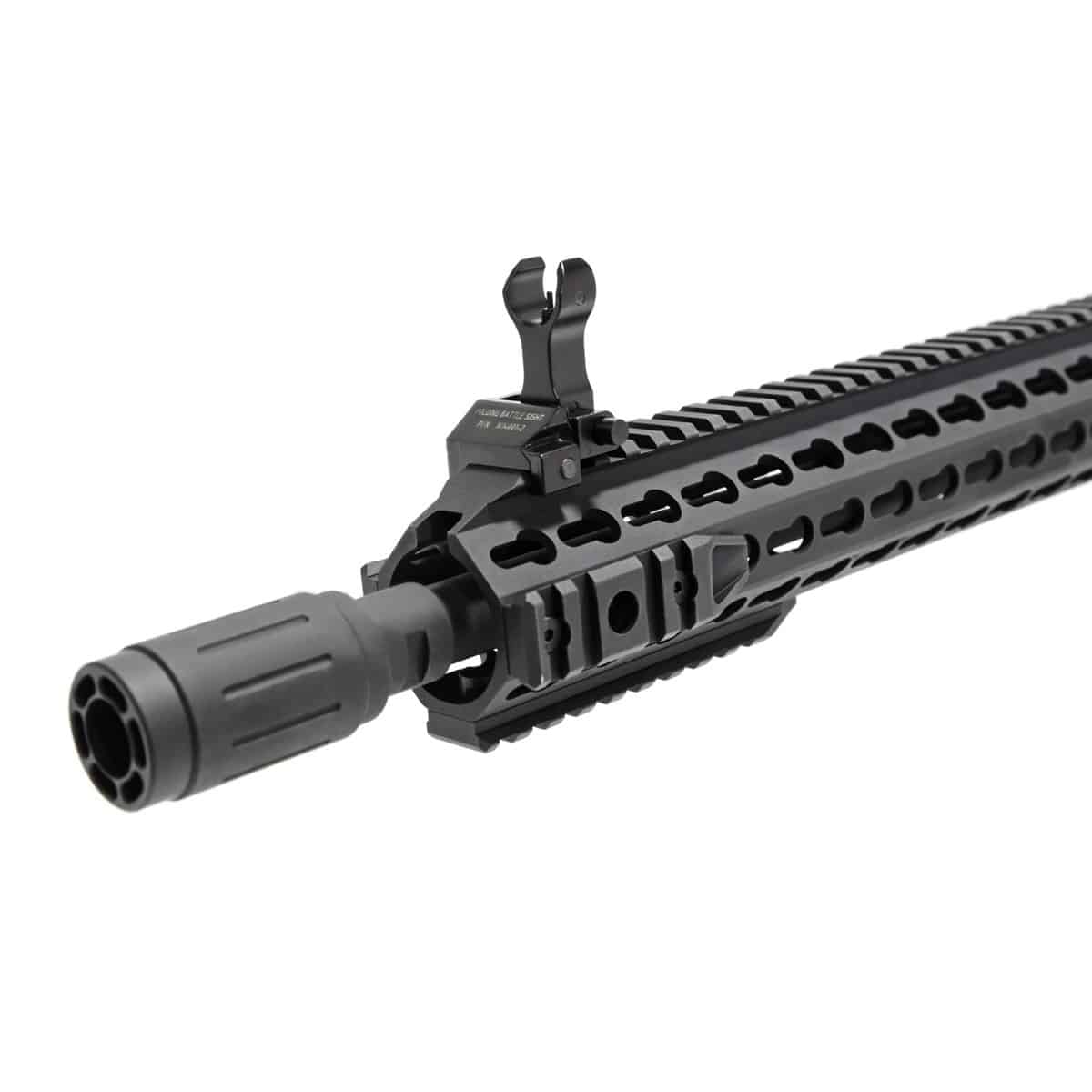 King Arms M4 TWS KeyMod Carbine Elite  - Black