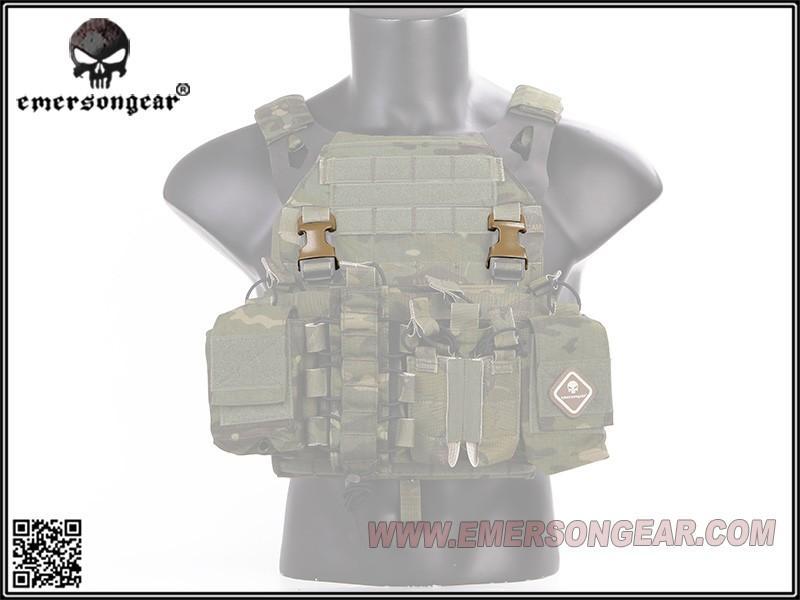 Emerson Gear Chest Rig to Vest Adapter Kit - Coyote